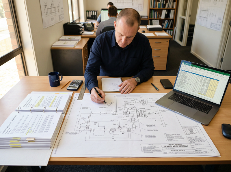 Technical drawings and pricing spreadsheet for an insulation tender